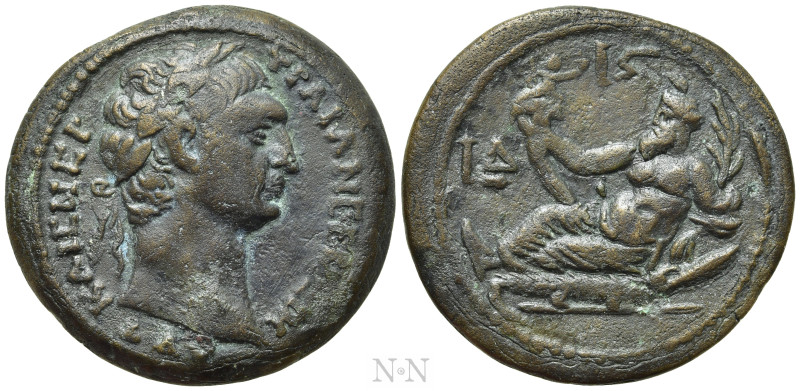 EGYPT. Alexandria. Trajan (98-117). Ae Drachm. Dated RY 4 (AD 100/1). 

Obv: Α...