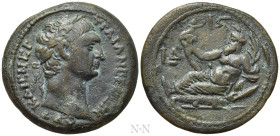 EGYPT. Alexandria. Trajan (98-117). Ae Drachm. Dated RY 4 (AD 100/1)