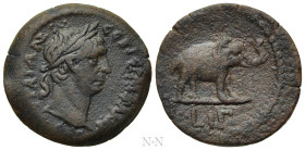 EGYPT. Alexandria. Trajan (98-117). Ae Obol. RY 13 (AD 109/10)