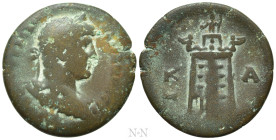 EGYPT. Alexandria. Hadrian (117-138). Ae Hemidrachm. Dated RY 21 (136/7)