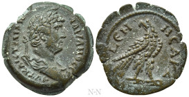 EGYPT. Alexandria. Hadrian (117-138). Ae Diobol. Dated RY 19 (AD 134/5)