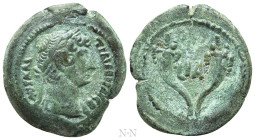 EGYPT. Alexandria. Hadrian (117-138). Ae Obol. Dated RY 11 (AD 126/7)