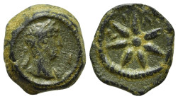 EGYPT. Alexandria. Hadrian (117-138). Chalkous. Dated RY 11 (126/7)