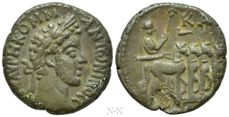 EGYPT. Alexandria. Commodus (180-193). BI Tetradrachm. Dated RY 21 (AD 180/1). ...