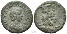 EGYPT. Alexandria. Julia Soaemias (Augusta, 218-222). Tetradrachm. Dated RY 5 of Elagabalus (AD 221/2)