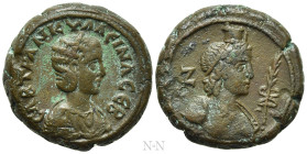 EGYPT. Alexandria. Tranquillina (Augusta, 241-244). BI Tetradrachm. Dated RY 7 of Gordian III (243/4)