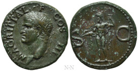 AGRIPPA (Died 12 BC). As. Rome. Struck under Caligula (37-41)