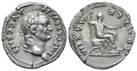 VESPASIAN (69-79). Denarius. Rome