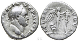 VESPASIAN (69-79). Denarius. Rome. "Judaea Capta" issue