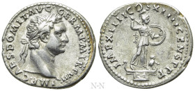 DOMITIAN (81-96). Denarius. Rome
