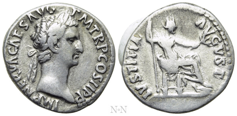 NERVA (96-98). Denarius. Rome. 

Obv: IMP NERVA CAES AVG P M TR P COS II P P. ...