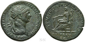 TRAJAN (98-117). Dupondius. Rome