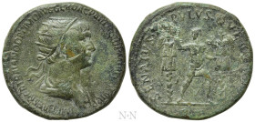 TRAJAN (98-117). Dupondius. Rome
