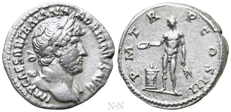 HADRIAN (117-138). Denarius. Rome. 

Obv: IMP CAESAR TRAIAN HADRIANVS AVG. 
L...