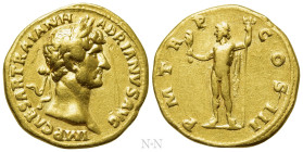 HADRIAN (117-138). GOLD Aureus. Rome