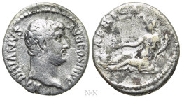 HADRIAN (117-138). Denarius. Rome. "Travel Series" issue