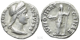 SABINA (Augusta, 128-136/7). Denarius. Rome