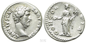 AELIUS (Caesar, 136-138). Denarius. Rome