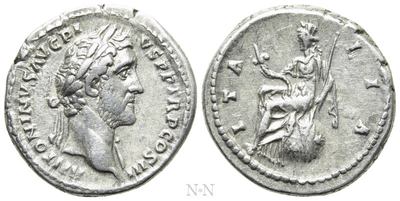 ANTONINUS PIUS (138-161). Denarius. Rome. 

Obv: ANTONINVS AVG PIVS P P TR P C...