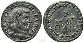 GALERIUS (305-311). Follis. Ticinum