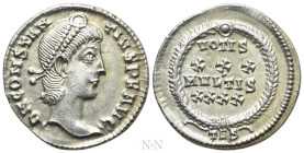 CONSTANTIUS II (337-361). Siliqua. Thessalonica