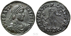 GRATIAN (367-383). Follis. Siscia