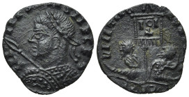 MIGRATION PERIOD. Uncertain Germanic tribes. Follis imitating Crispus (Mid 4th-early 5th century)