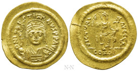 JUSTIN II (565-578). GOLD Solidus. Constantinople