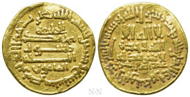 ISLAMIC. 'Abbasid Caliphate. Time of al-Ma'mun (AH 199-218 / 813-833 AD). GOLD Dinar
