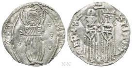 SERBIA. Stefan Uroš IV Dušan, with Elena (1331-1355). Dinar