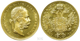 AUSTRIAN EMPIRE. Franz Josef I (1848-1916). GOLD Dukat (1915). Wien (Vienna). Restrike issue