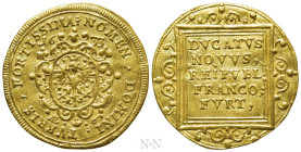 GERMANY. Frankfurt. Free imperial city. GOLD Ducat (1633)