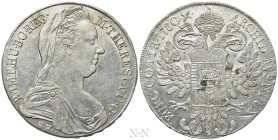 HOLY ROMAN EMPIRE. Maria Theresia (1740-1780). Taler (1780-SF). Minted 1815-1830. Italy
