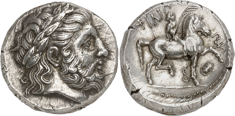 Royaume de Macédoine
Philippe II (359-336) 
Tétradrachme - Amphipolis (316-311...