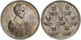 Angleterre - Archevêché de Cantorbéry
Guillaume Sancroft (1677-1690) 
Médaille en argent - 1688 - G. Bower 
Guillaume Sancroft Archevêque de Cantor...