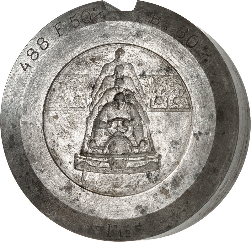 France
IIIème République (1871-1940) 
Coin de médaille - ND (1924 ?) - E. Blin...