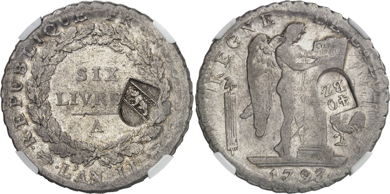 Suisse
Canton de Berne 
40 batzen en argent - ND (1816-1819) 
Contremarqué su...
