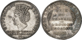 Suisse
Genève 
Thaler en argent (Genevoise de 10 décimes) - 1794 
Bel exemplaire. 
Traces de nettoyage et de soudure à midi. 
30.25g - HMZ 339g ...