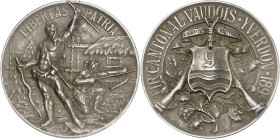 Suisse - Yverdon
Canton de Vaud 
Médaille en argent - 1899 - Jacot-Guillarmod Alfred 
Magnifique exemplaire. 
Rare, moins de 200 exemplaires. 
39...