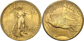 USA
République fédérale (1789 à nos jours) 
20 dollars en or - 1911 D/D Denver 
Magnifique exemplaire. 
Rare dans cette qualité. 
33.43g - KM man...