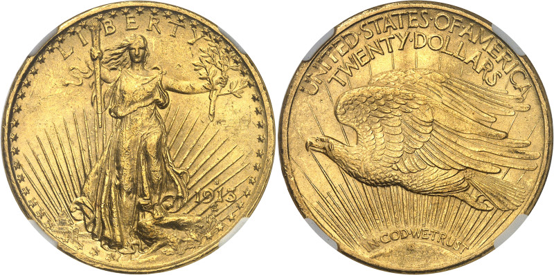 USA
République fédérale (1789 à nos jours)
20 dollars en or - 1913 S San Franc...