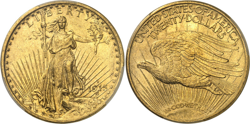 USA
République fédérale (1789 à nos jours) 
20 dollars en or - 1915 S San Fran...