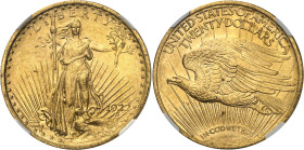 USA
République fédérale (1789 à nos jours) 
20 dollars en or - 1922 Philadelphie 
Magnifique exemplaire. 
33.43g - KM 131 
Pratiquement FDC - NGC...