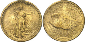 USA
République fédérale (1789 à nos jours)
20 dollars en or - 1922 S San Francisco
Magnifique exemplaire.
33.43g - KM 131
Superbe à FDC - CAC MS ...
