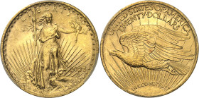 USA
République fédérale (1789 à nos jours) 
20 dollars en or - 1923 Philadelphie 
Magnifique exemplaire. 
33.43g - KM 131 
Pratiquement FDC - PCG...