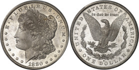 USA
République fédérale (1789 à nos jours) 
Morgan dollar - 1880 S San Francisco 
Magnifique exemplaire d'une qualité exceptionnelle. 
Rare. 
26....