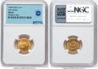 Republic gold "Jose Marti" 15 Pesos 1988 MS69 NGC, Havana mint, KM212. Ex. Emilio M. Ortiz Collection HID09801242017 © 2024 Heritage Auctions | All Ri...