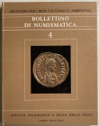 AA.VV. Bollettino di Numismatica No.4, Serie I. 1985. Ministero per i Beni Culturali e Ambientali. Cartonato ed. pp. 253, ill. in b/n e a colori. Ìsom...