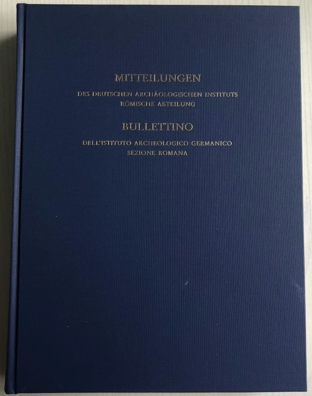 AA.VV. Mitteilungen des Deutschen Archaologischen Instituts Romische Abteilung B...
