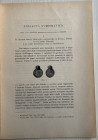 Alfoldi A. Le Monete delle Necropoli Barbariche di Nocera Umbra e di Castel Trosino e la loro importanza per la cronologia. Estratto dal vol V degli "...